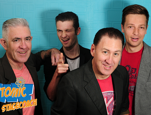 Atomic Stagecoach Rockn Roll Band Perth - Rockabilly